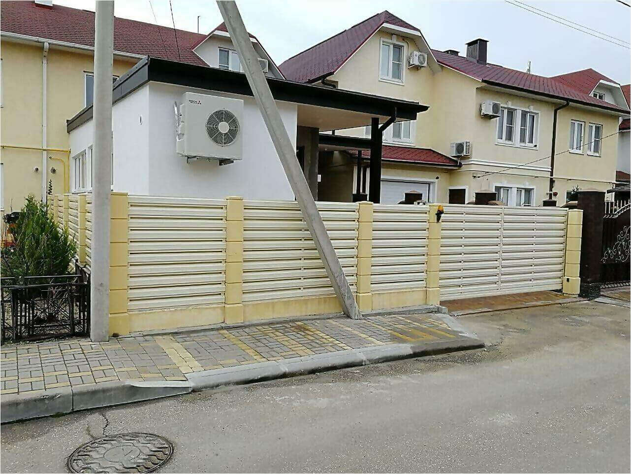 забор из штакетника 70м фото4 в Анапе