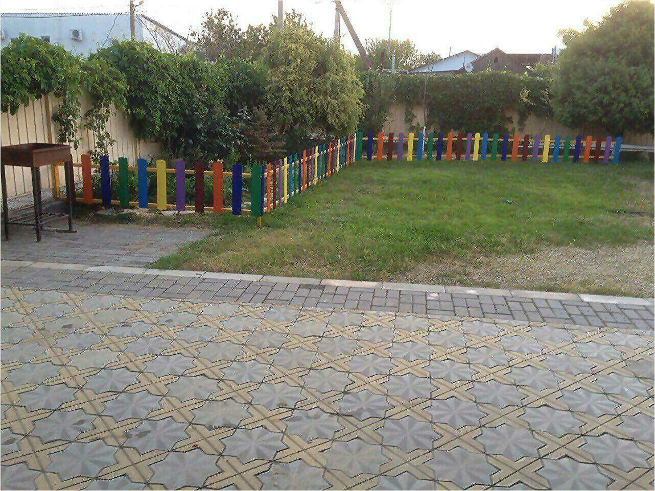 забор из штакетника 9м фото2 в Анапе
